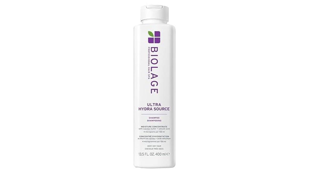 hydrating shampoo for thick