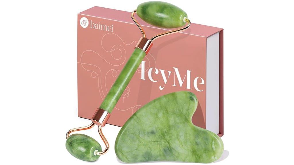 icy jade facial tools