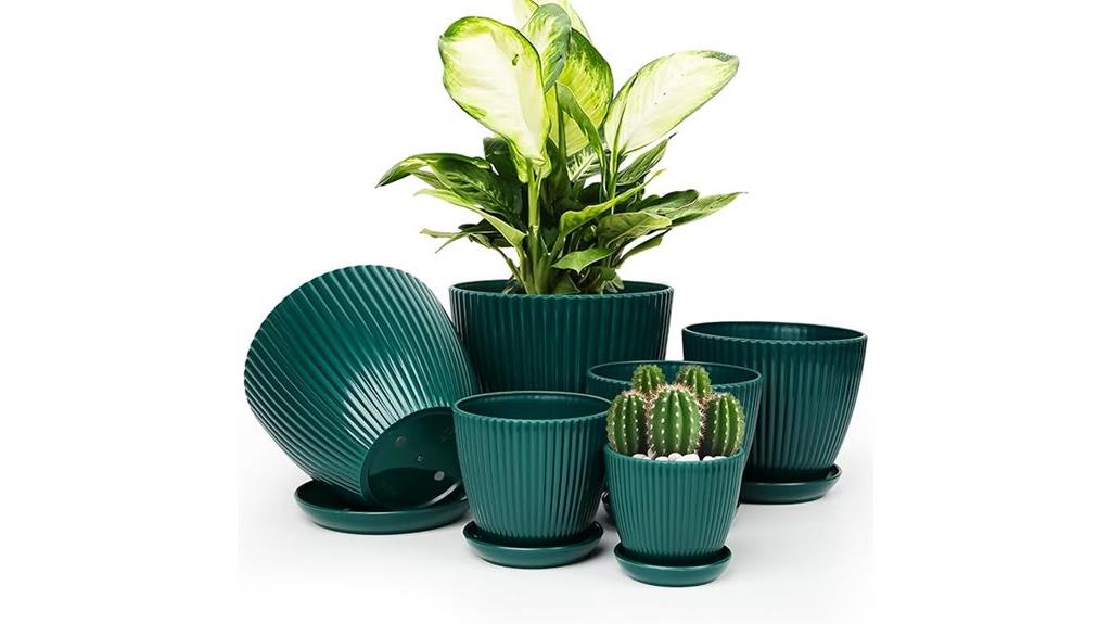 indoor plant pot set
