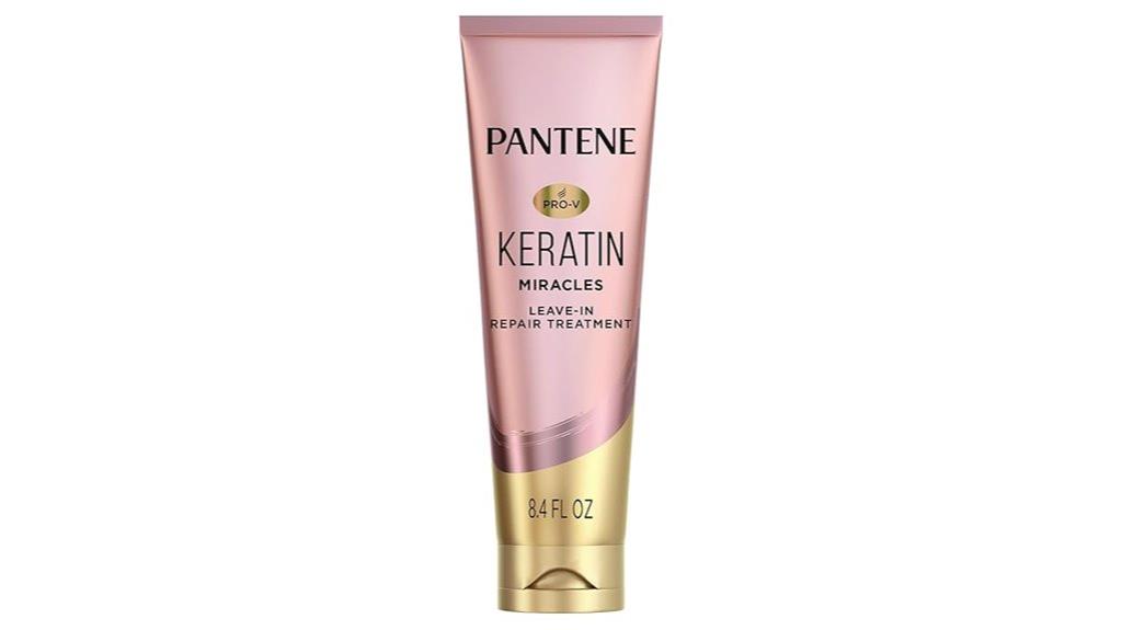 keratin argan oil leave in
