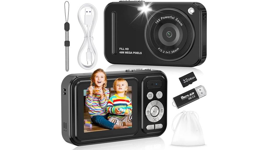 kids 48mp zoom camera
