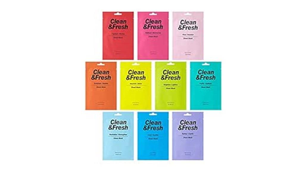 korean sheet mask set