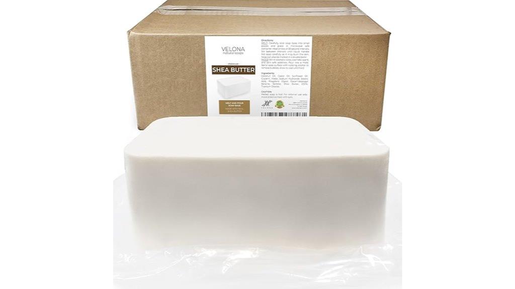 large 25 pound shea butter soap