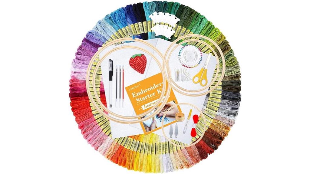 large 304 pack embroidery set
