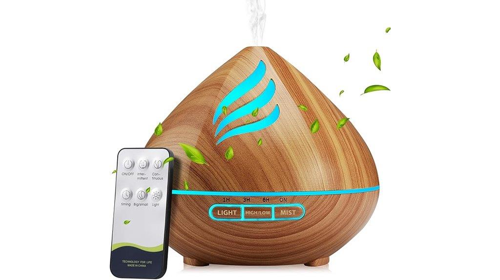 large 500ml diffuser remote