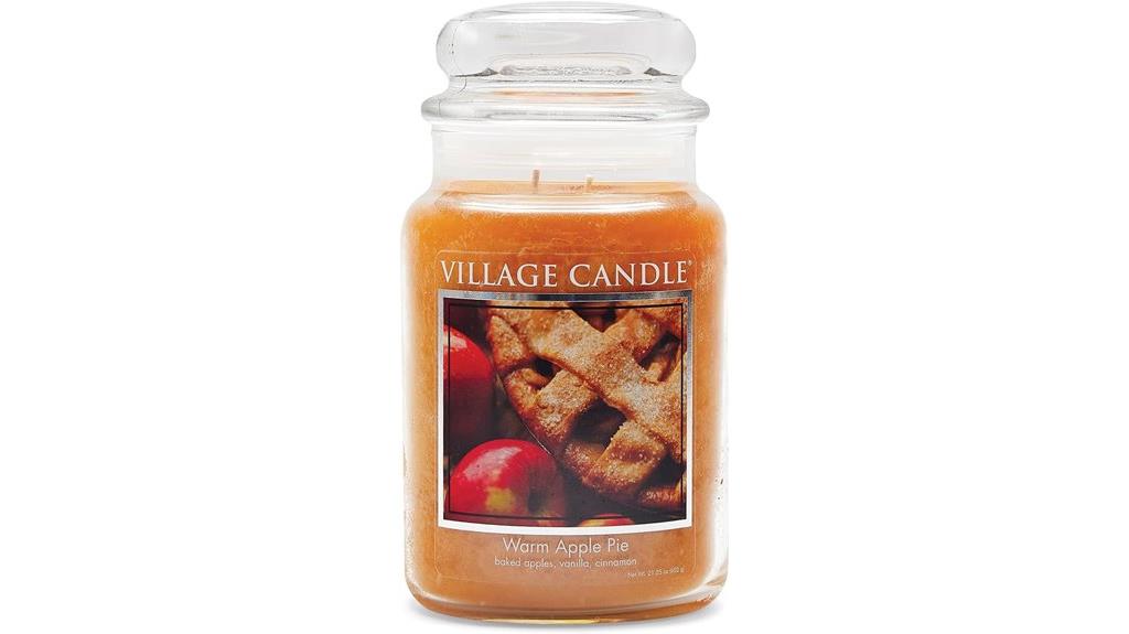 large brown apple pie
