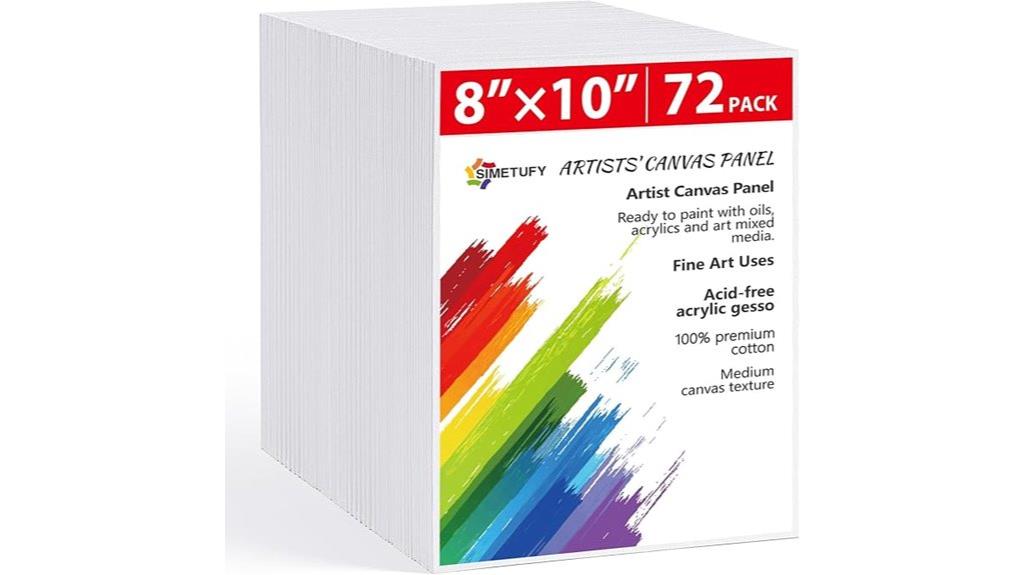 large canvas board pack