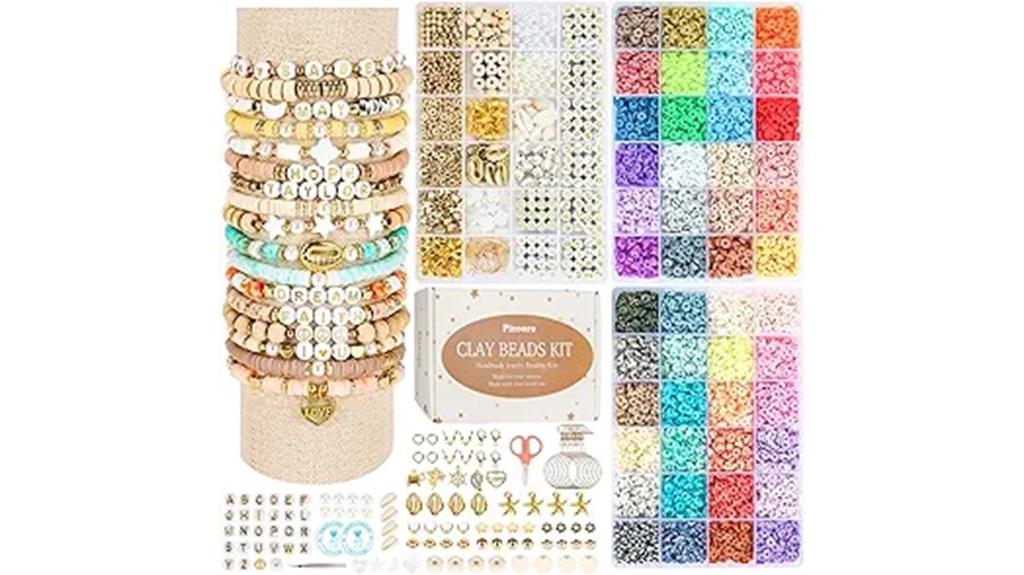 large clay beads kit
