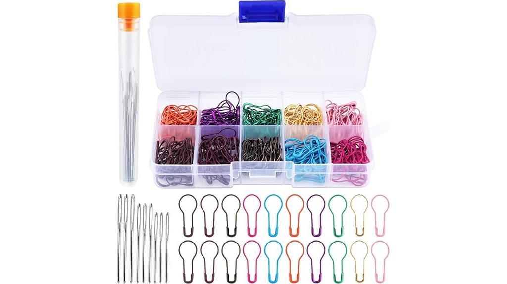 large metal stitch markers