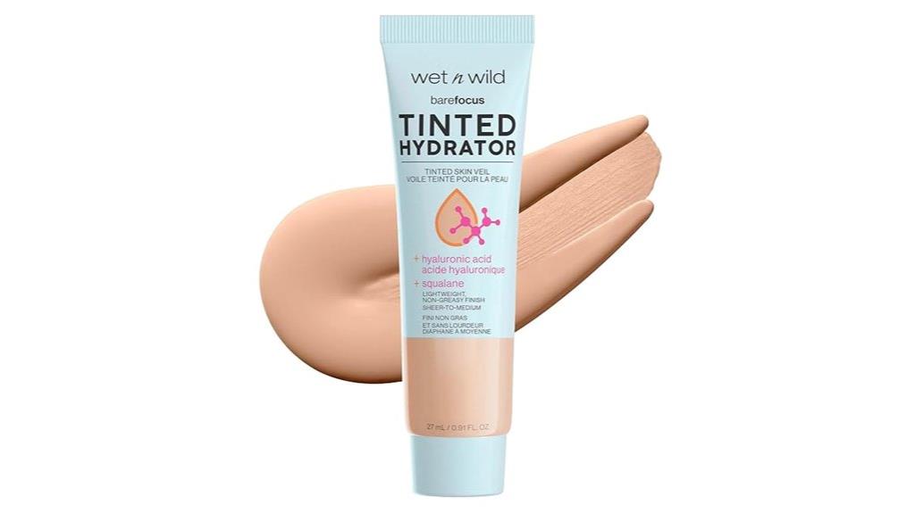 lightweight tinted hydrating veil