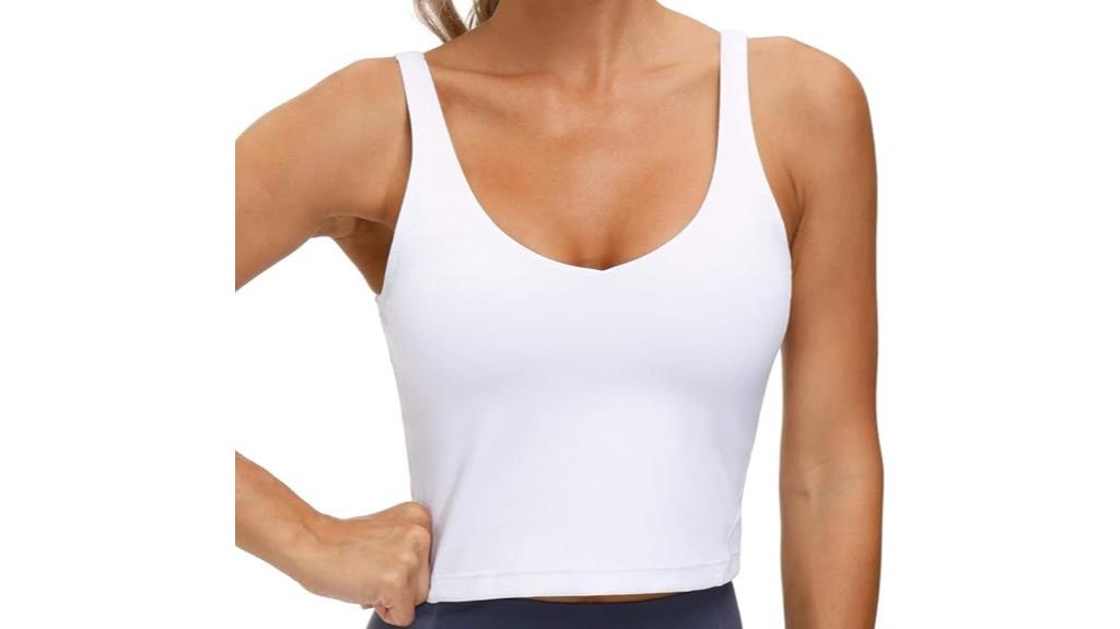 longline wirefree padded sports bra