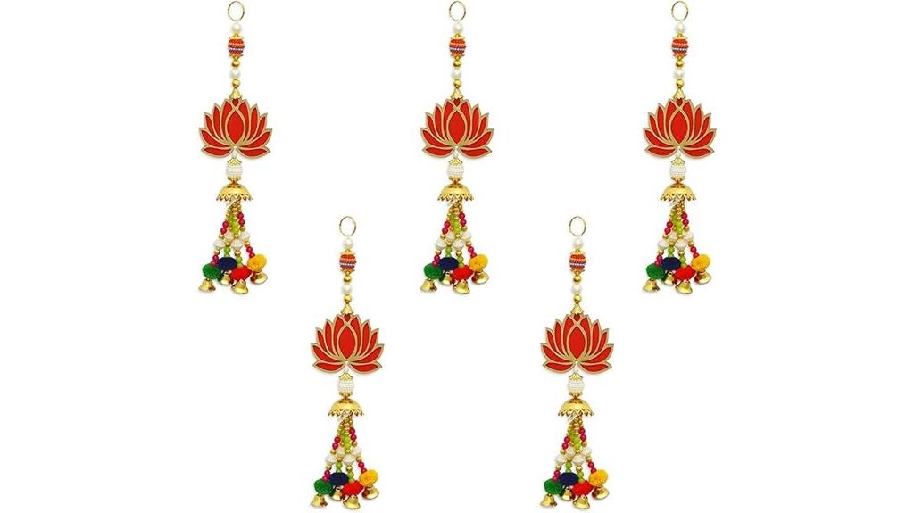 lotus hangings diwali decor