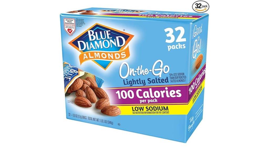 low sodium almond snack
