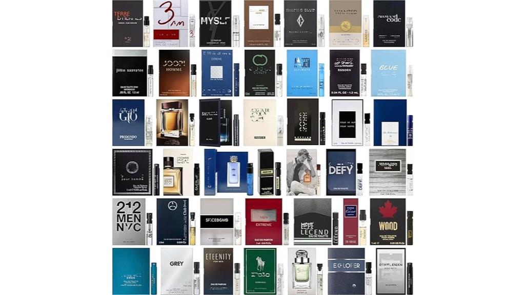 luxury men s cologne sampler