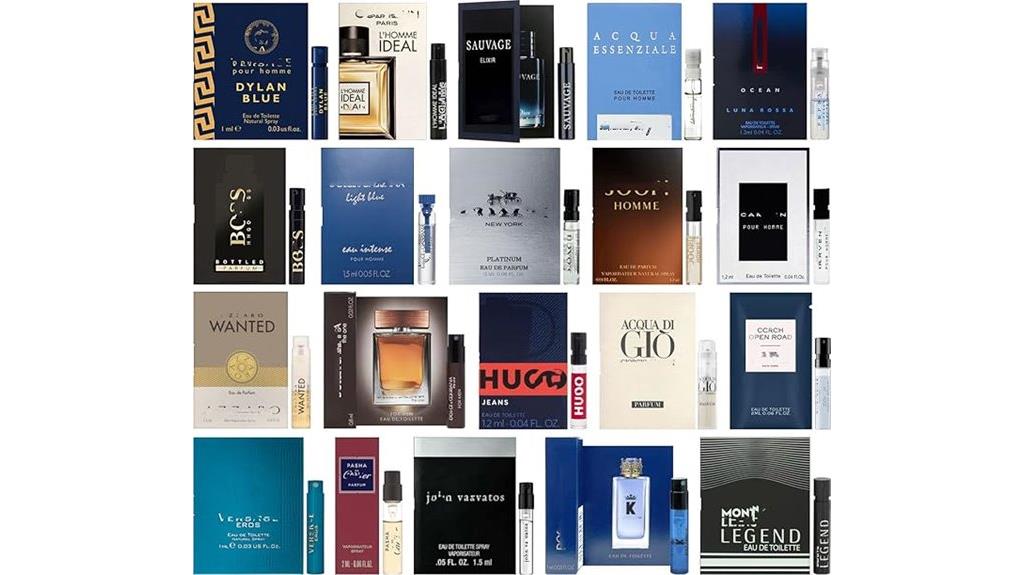 luxury men s fragrance sampler
