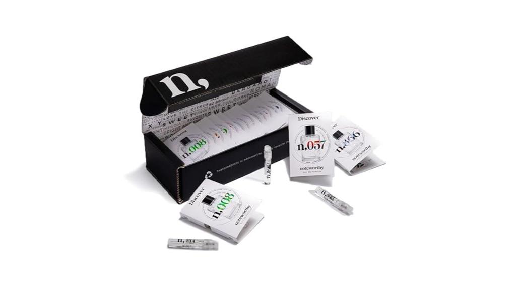 luxury perfume sample set
