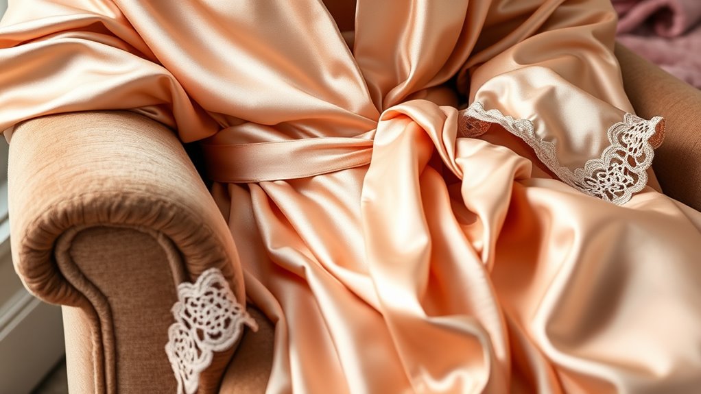 luxury satin robes list
