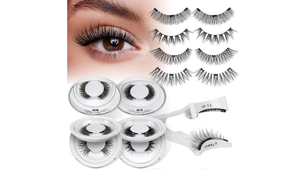 magnetic reusable eyelash set