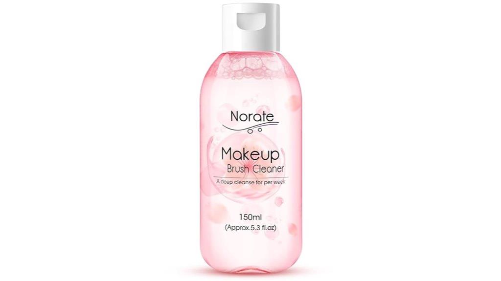 makeup brush cleaning solution