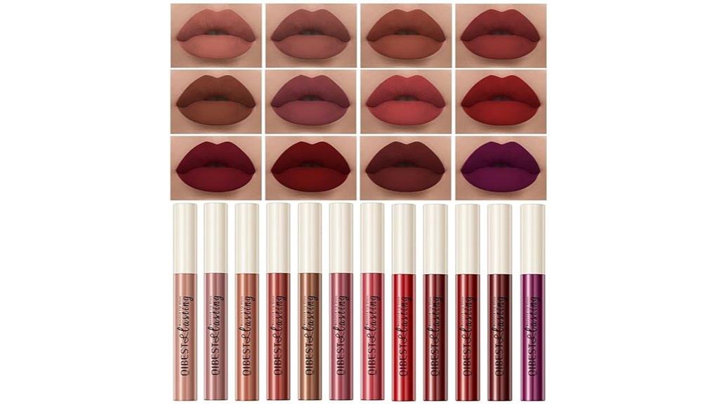 matte lipstick 12 piece kit