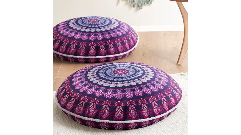 meditation pillow set