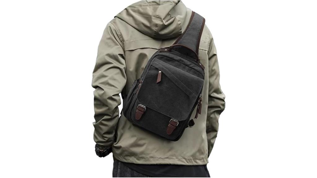 men s small sling bag