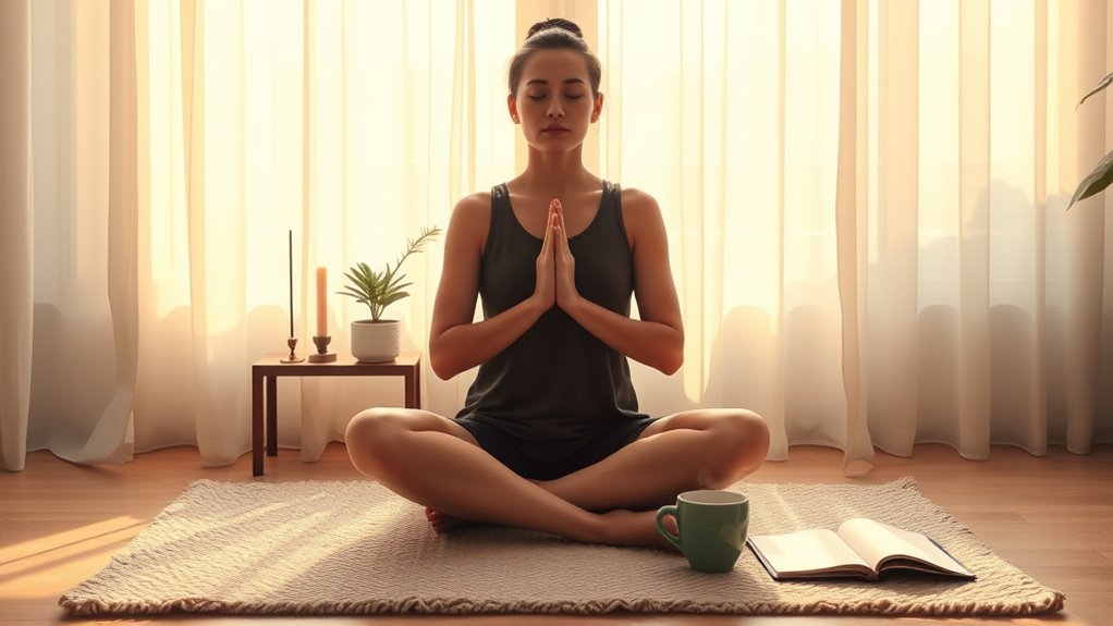 mindful morning meditation routine