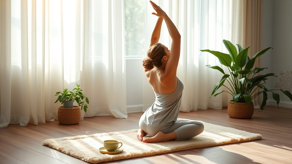 mindful morning movement routine