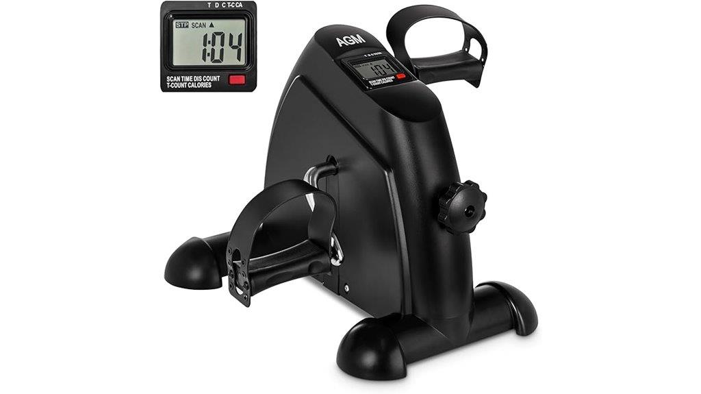 mini exercise bike lcd