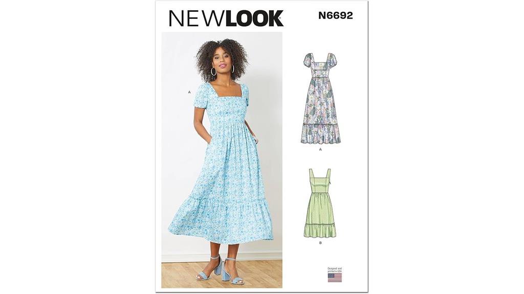 misses dress sewing pattern