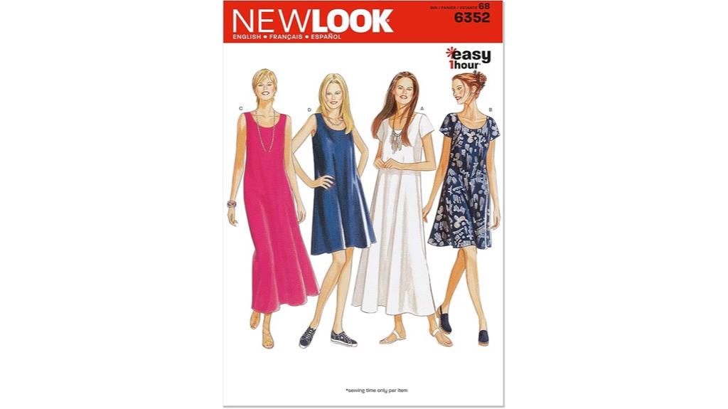 misses dress sewing pattern
