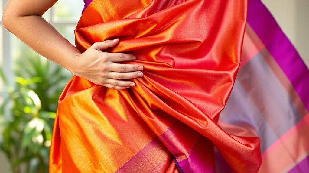 modern saree styling tips