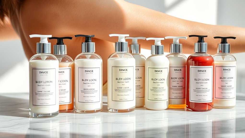 moisturizing body lotions