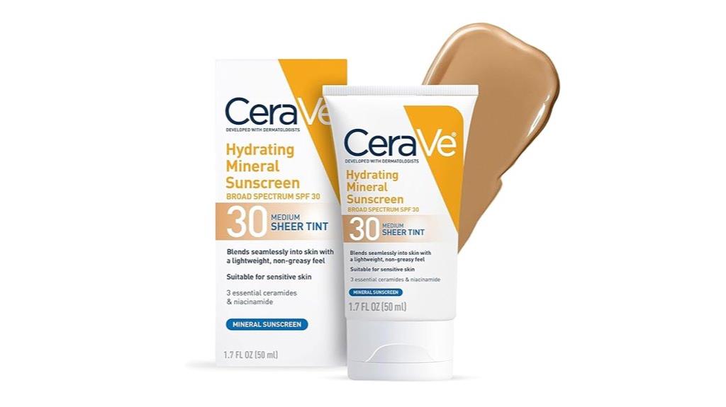moisturizing tinted sunblock
