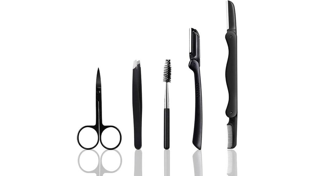 multi functional eyebrow grooming kit