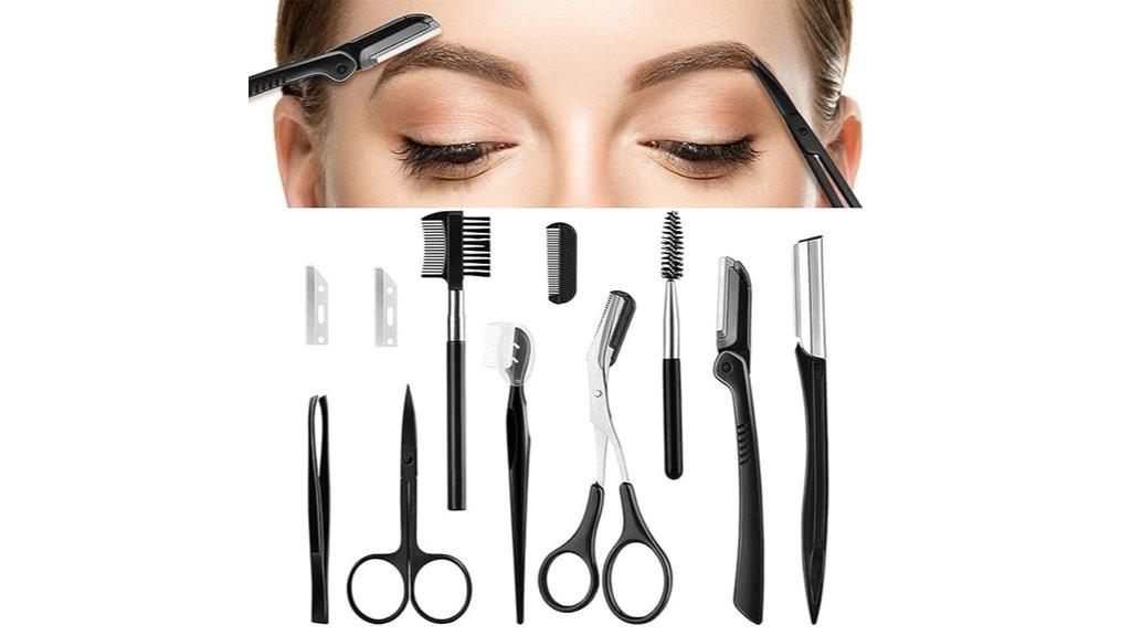 multi tool eyebrow grooming kit