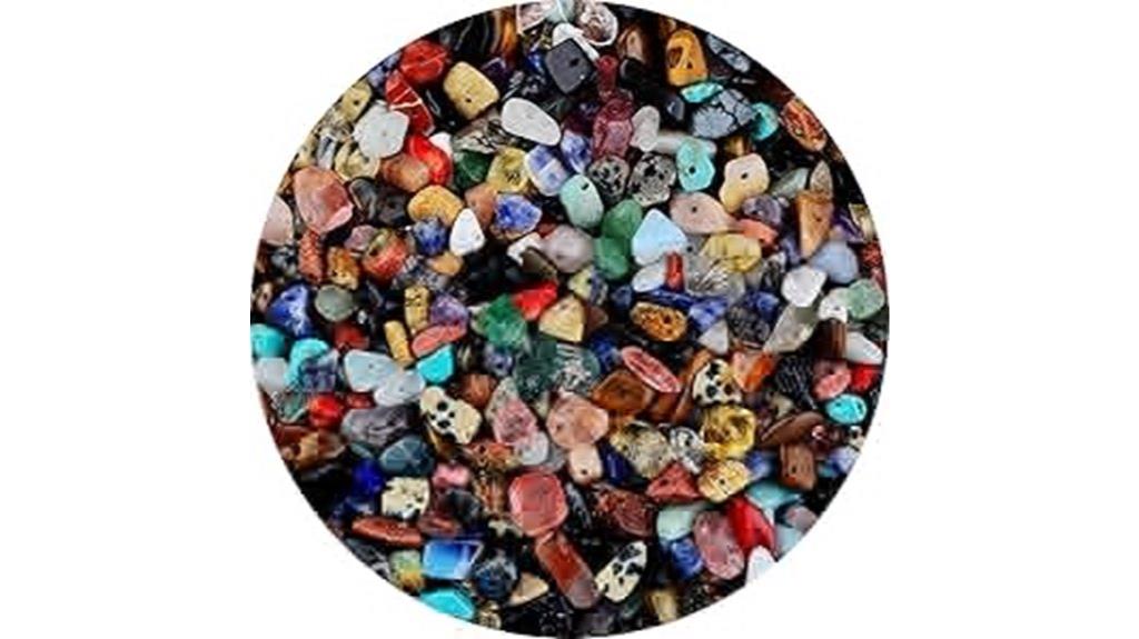 multicolor natural stone beads