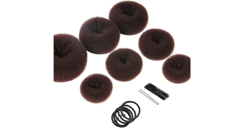 multiple sizes donut set