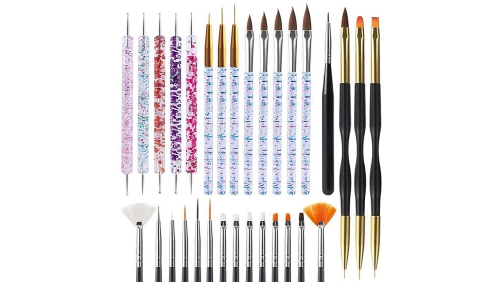 nail art brush set