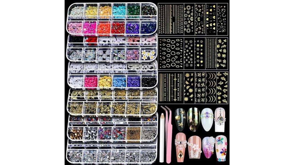 nail art gems stickers