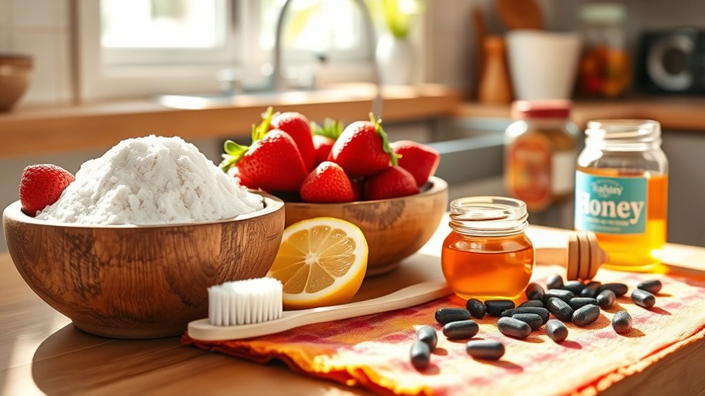 natural home teeth whitening