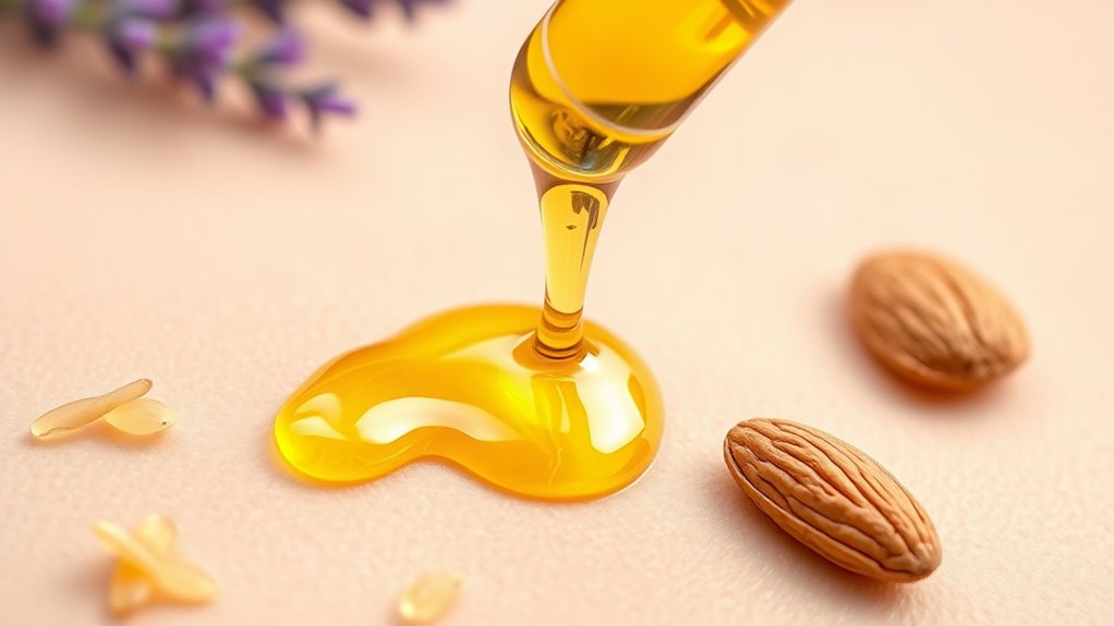 natural oils boost youthful skin
