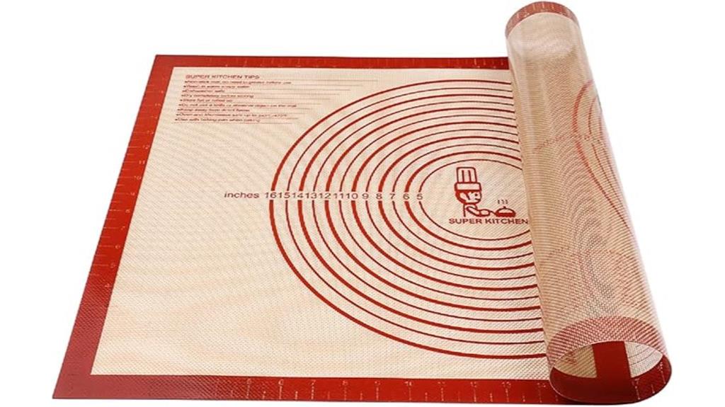 non slip silicone baking mat
