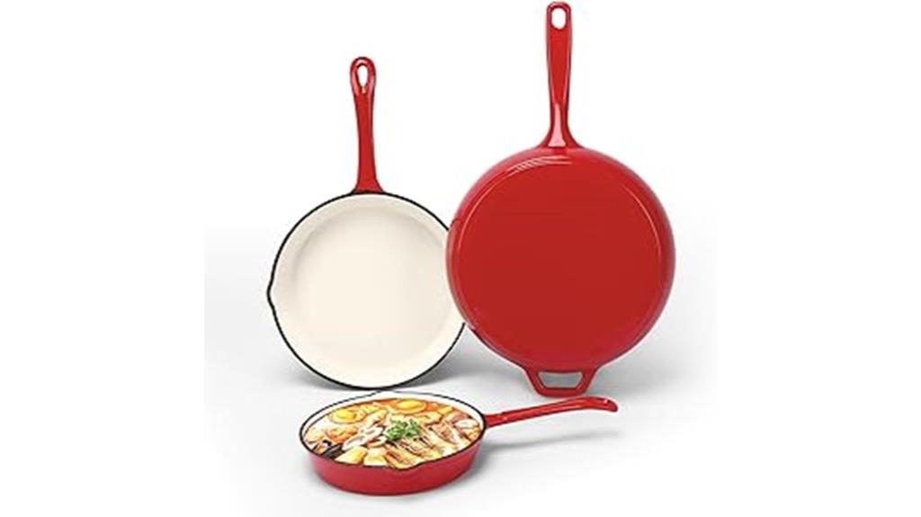 nonstick enameled cast iron