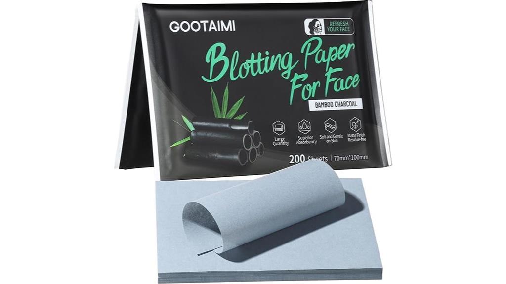 oil absorbing bamboo sheets