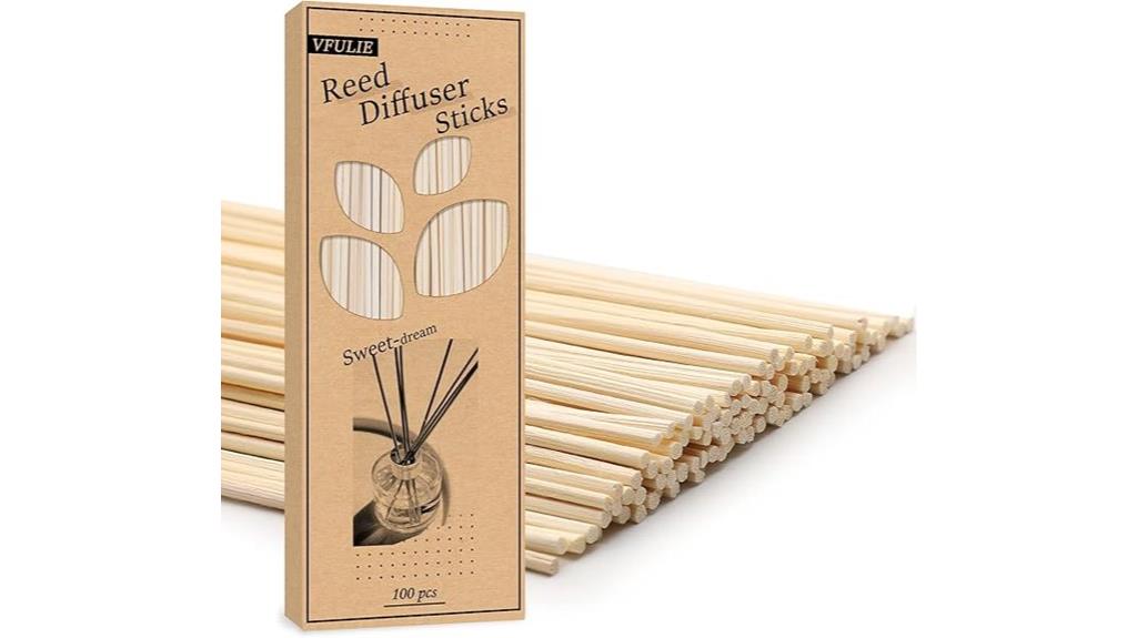 one hundred reed diffuser sticks