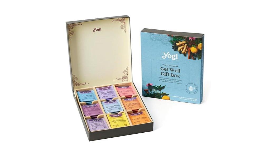 organic herbal tea gift set