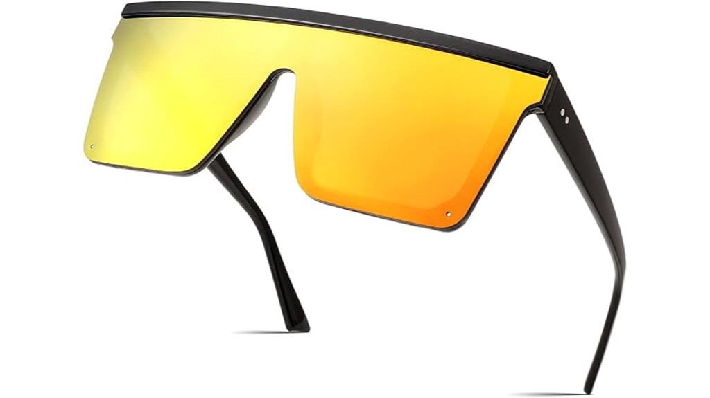 oversized square sunglasses