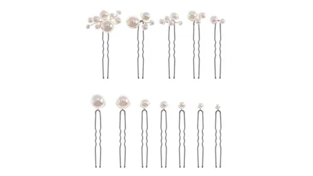pearl bridal hair pins