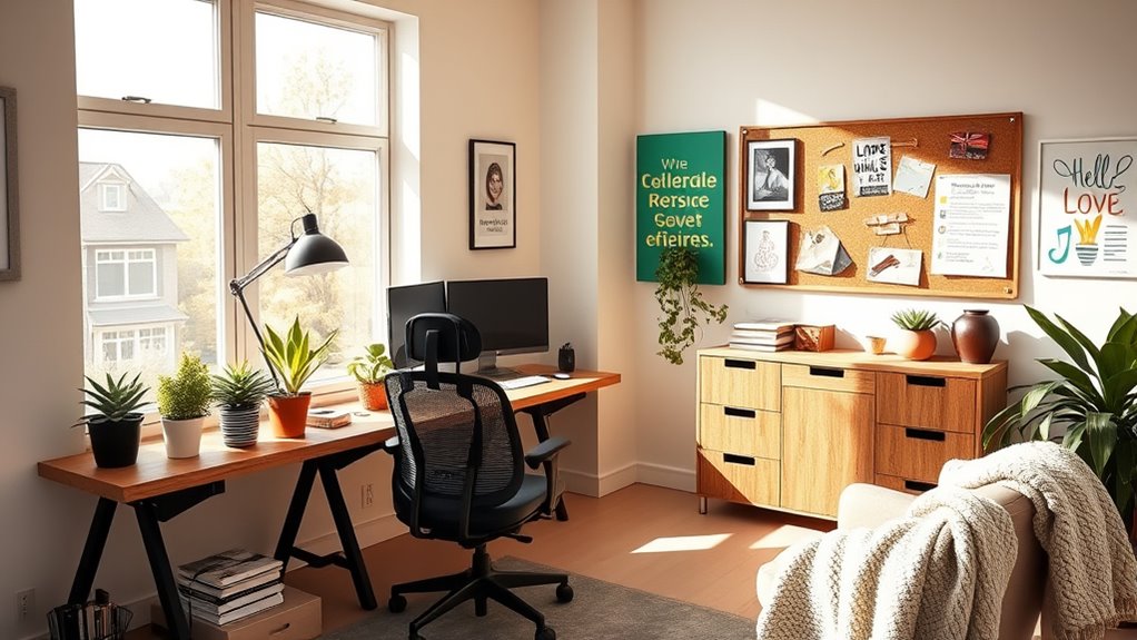 personalize workspace for motivation